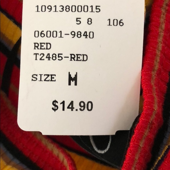 WINDSOR | Striped Tube Top - Picture 4 of 4